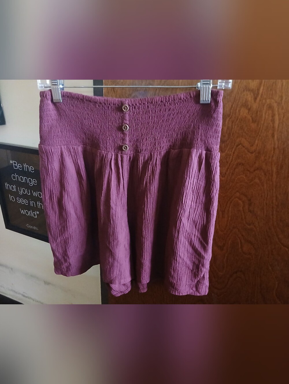 NWOT/ FATFACE maroon shorts